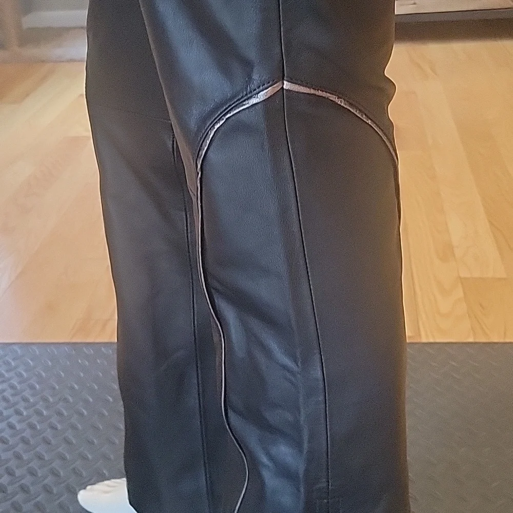 Understated Leather Grand Prix Pants for Free People